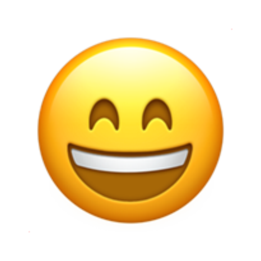 😄, Emoji Rosto sorridente com olhos sorridentes Apple