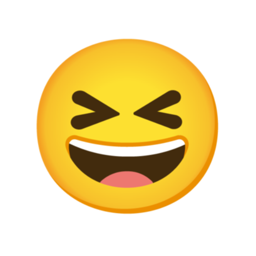 😆, Emoji Rosto sorridente e vesgo google