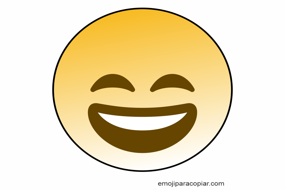 Emoji Rosto sorridente com olhos sorridentes