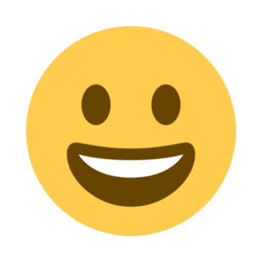 😀, Emoji Rosto sorridente twitter