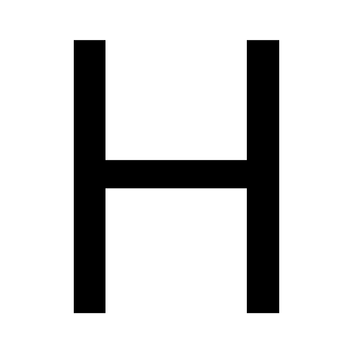 emoji letra H microsoft