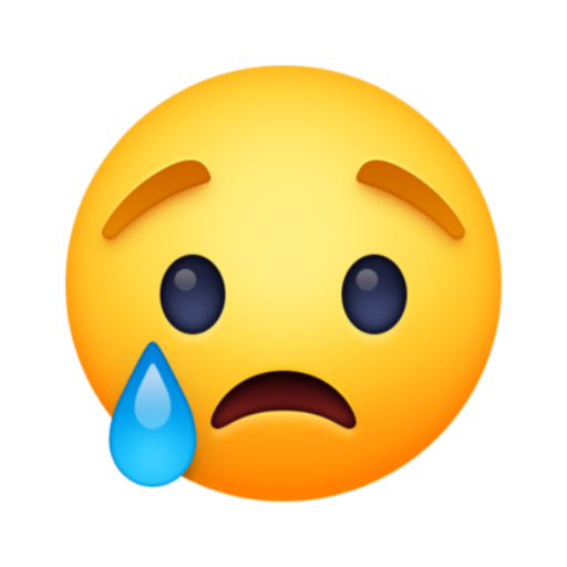 Emoji Cara de Choro