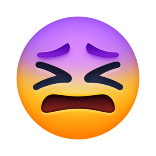 Emoji Confounded Face