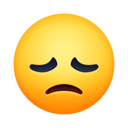Emoji Disappointed Face