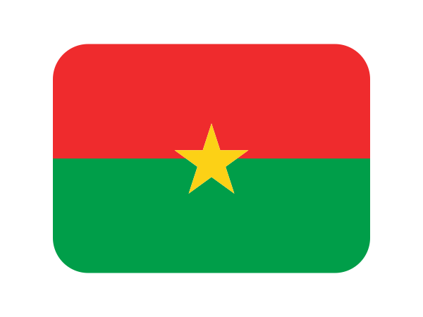 Emoji Flag Burkina Faso