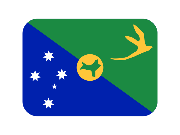 Emoji Flag Christmas Island