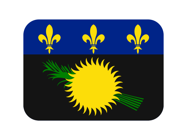 Emoji Flag Guadeloupe