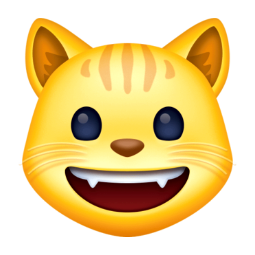 Emoji Grinning Cat