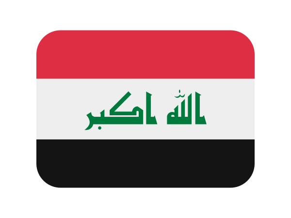 Emoji 🇮🇶 Flag Iraq