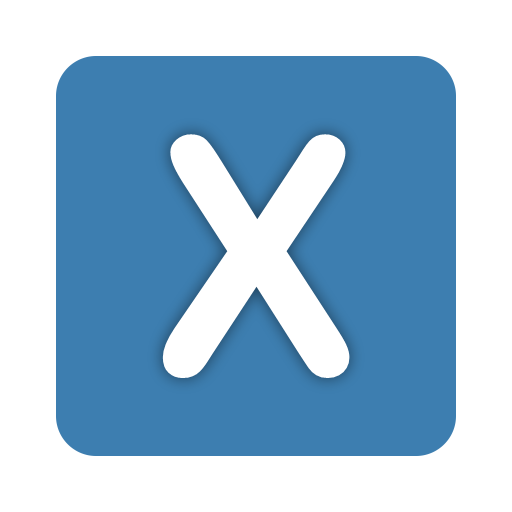 emoji letra x