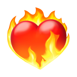 ❤️‍🔥 Coração Em Chamas Emoji