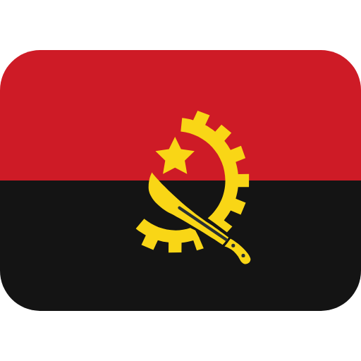 Emoji Bandeira Angola