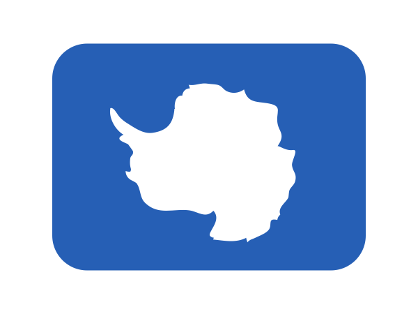 Emoji Bandeira Da Antártica