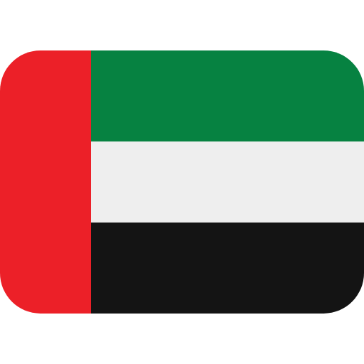 Emoji Bandeira Emirados Árabes Unidos