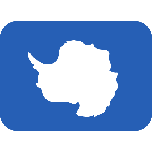 Emoji Bandeira da Antártica