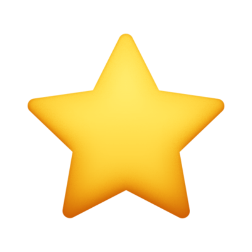⭐ emoji Estrela