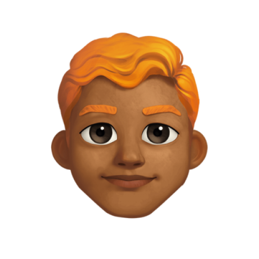 Ícone Do Emoji Do Homem, Tom De Pele Da Meio-luz, Cabelo Marrom