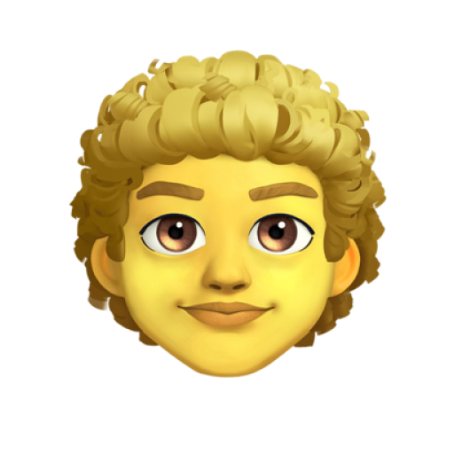 👨‍🦱 Homem: Cabelo Cacheado Emoji