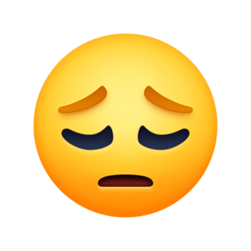 😔 Emoji Deprimido Facebook