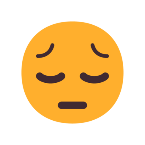 😔 Emoji Deprimido Microsoft