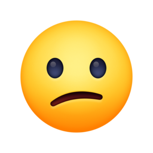 😕 Emoji Rosto Confuso facebook