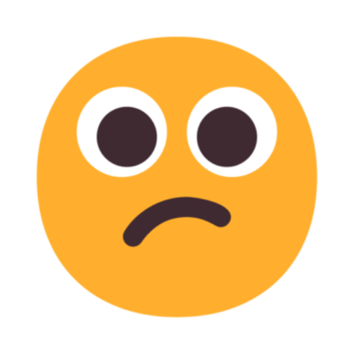 😕 Emoji Rosto Confuso microsoft