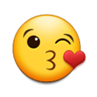 😘 Emoji jogando beijos Samsung