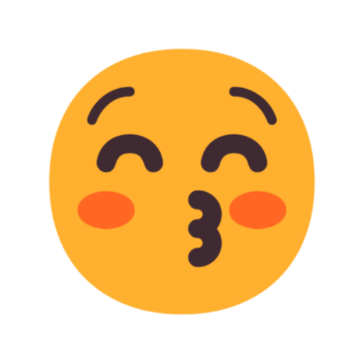 😚 Emoji Beijando Microsoft