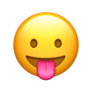 😛 Emoji língua para fora Apple
