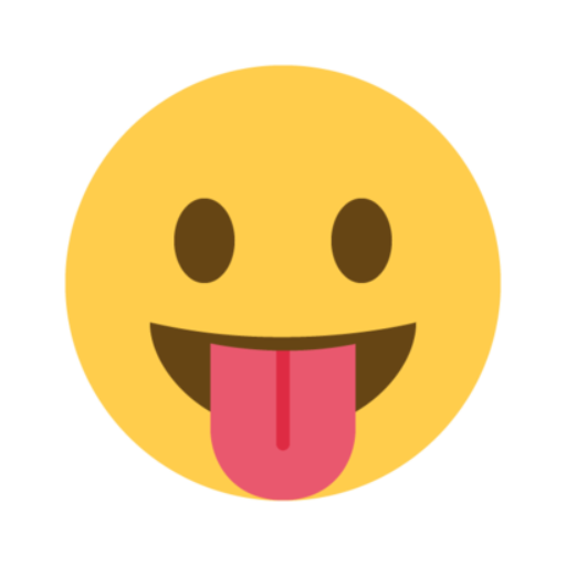 😛 Emoji língua para fora Twitter