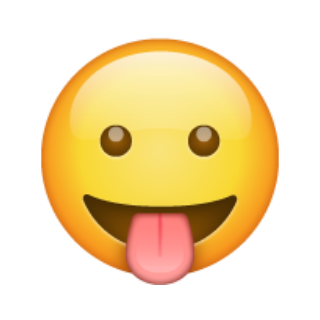 😛 Emoji língua para fora WhatsApp
