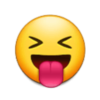 😝 Emoji Rosto semicerrado com a língua Samsung