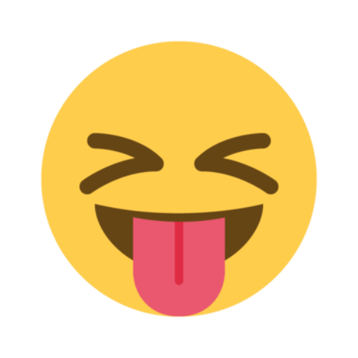 😝 Emoji Rosto semicerrado com a língua Twitter