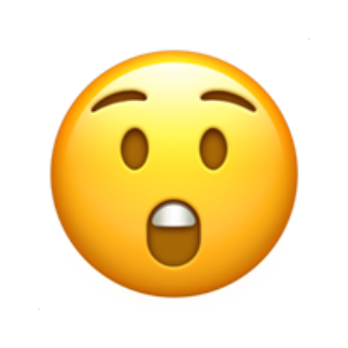 😲 Emoji Rosto Espantado Apple