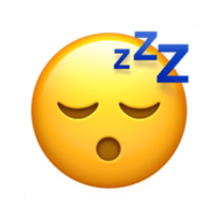 😴 Emoji Dormindo Apple