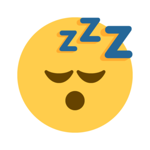 😴 Emoji Dormindo twitter