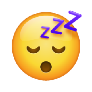😴 Emoji Dormindo whatsapp