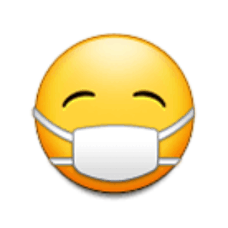 😷 Emoji Rosto com Máscara Samsung
