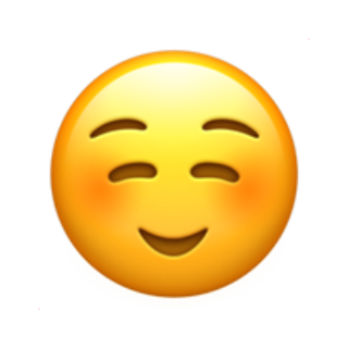 ☺️ Emoji rosto sorrindo Apple