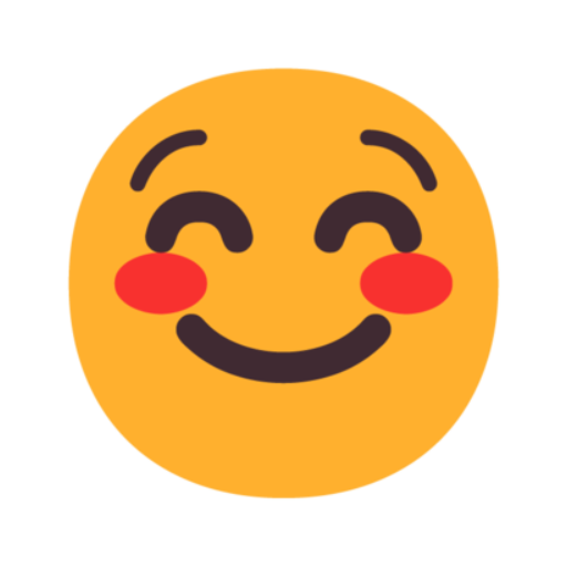 ☺️ Emoji rosto sorrindo Microsoft