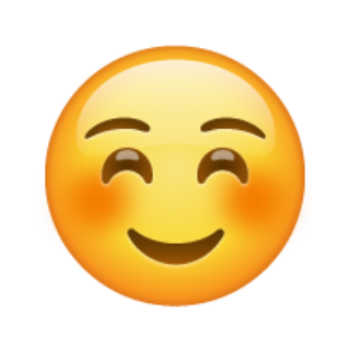 ☺️ Emoji rosto sorrindo WhatsApp