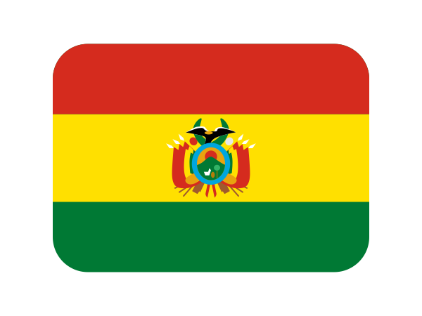 Emoji Bandeira Da Bolívia