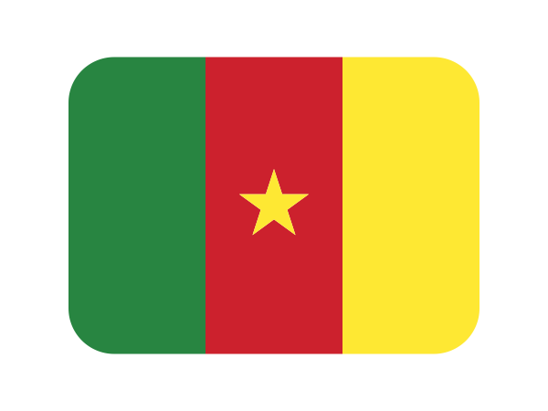 🇨🇲 Emoji Bandeira Da República Dos Camarões