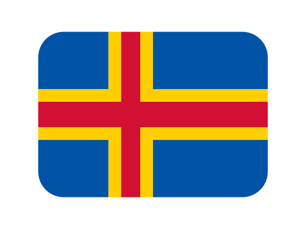 Emoji Bandeira Das Ilhas Aland