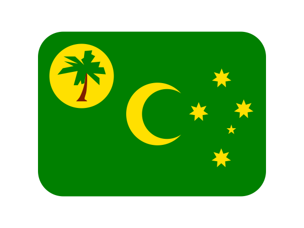 🇨🇨 Emoji Bandeira Das Ilhas Cocos keeling