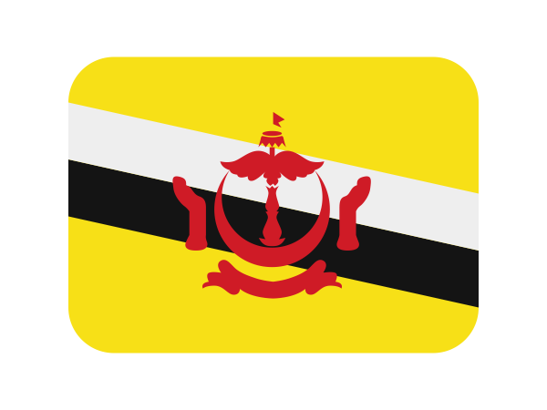 Emoji Bandeira Do Brunei