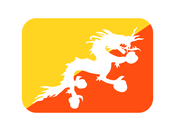 🇧🇹 Emoji Bandeira Do Butão