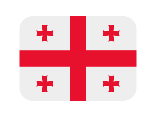 Emoji Bandeira Geórgia