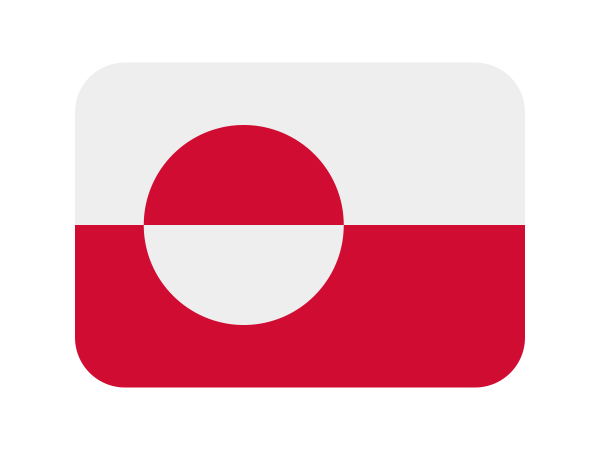 🇬🇱 Emoji Bandeira Groenlândia
