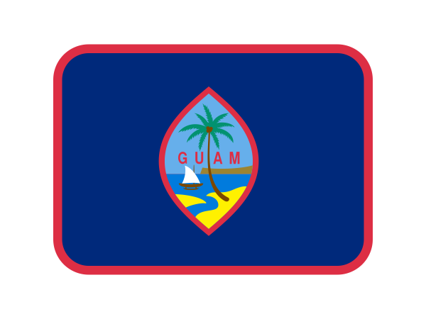 🇬🇺 Emoji Bandeira Guam